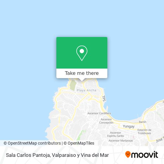 Sala Carlos Pantoja map