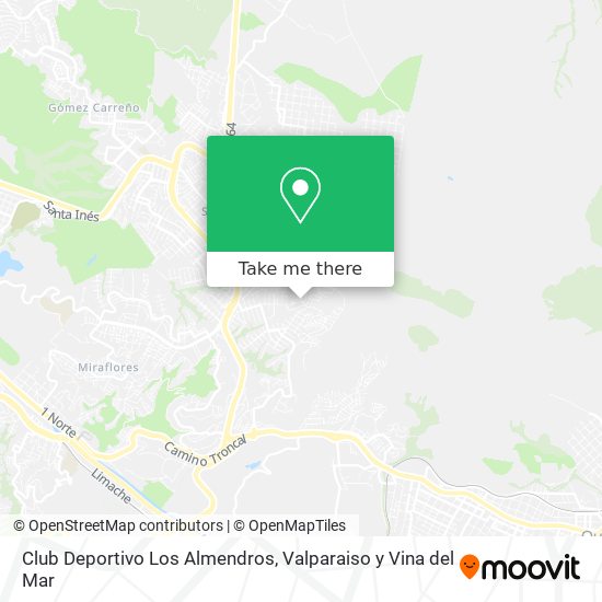 Club Deportivo Los Almendros map