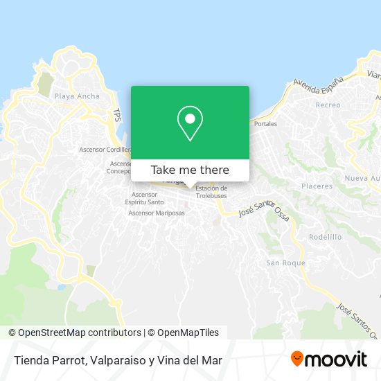 Tienda Parrot map