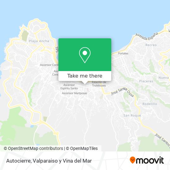 Autocierre map