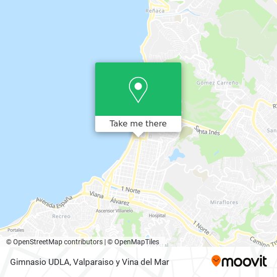 Mapa de Gimnasio UDLA