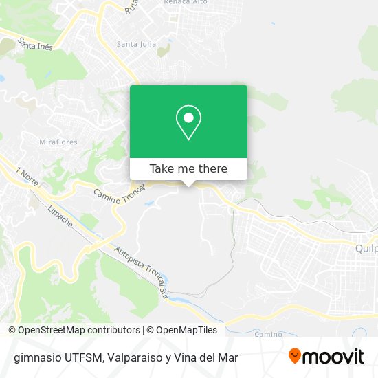 Mapa de gimnasio UTFSM