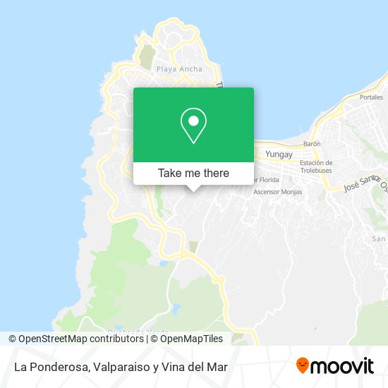 La Ponderosa map