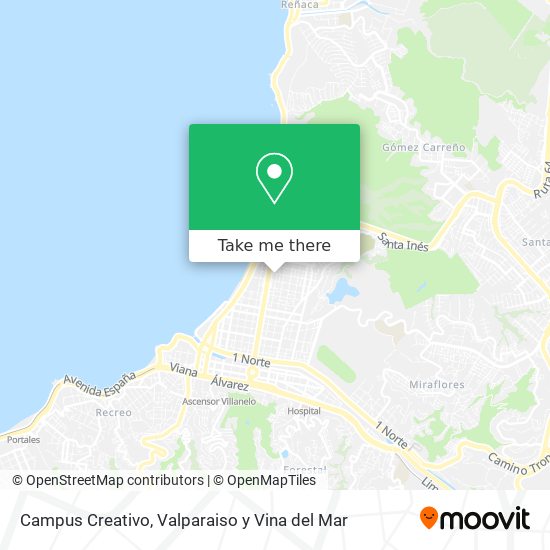 Campus Creativo map