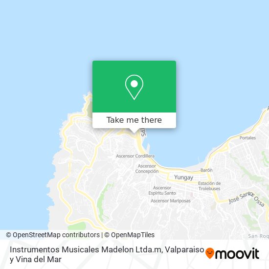 Mapa de Instrumentos Musicales Madelon Ltda.m