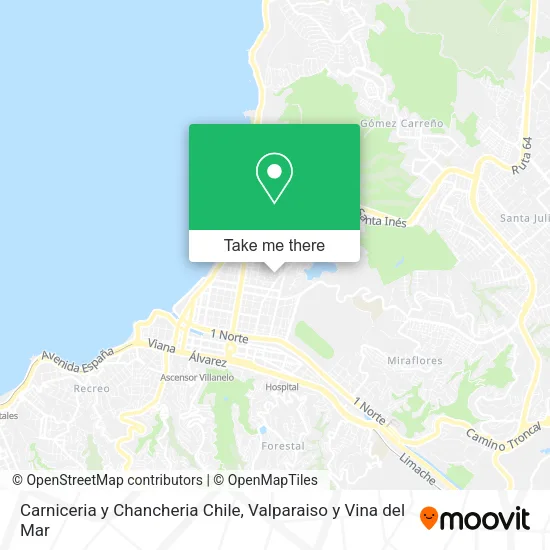 Carniceria  y Chancheria Chile map