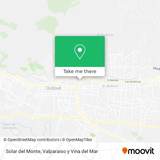 Solar del Monte map