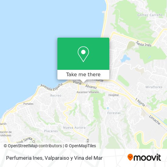 Perfumeria Ines map