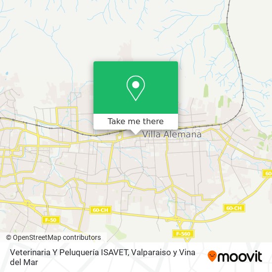 Veterinaria Y Peluquería ISAVET map