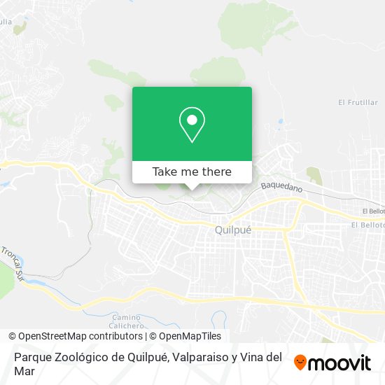 Parque Zoológico de Quilpué map