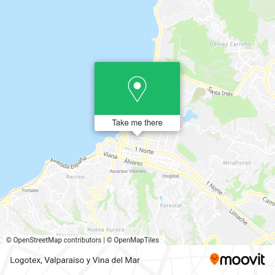 Logotex map