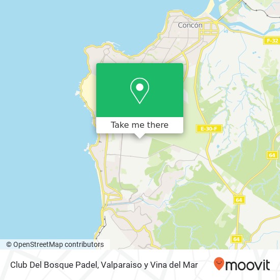 Club Del Bosque Padel map