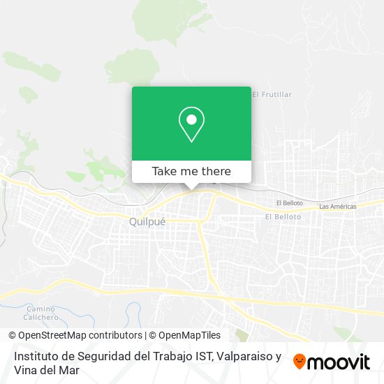 Mapa de Instituto de Seguridad del Trabajo IST