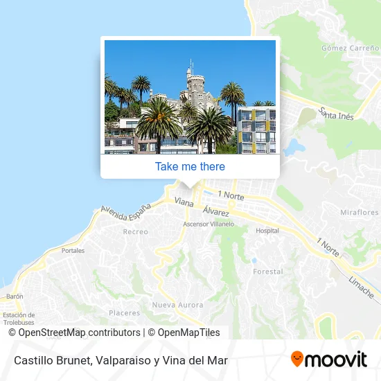 Castillo Brunet map