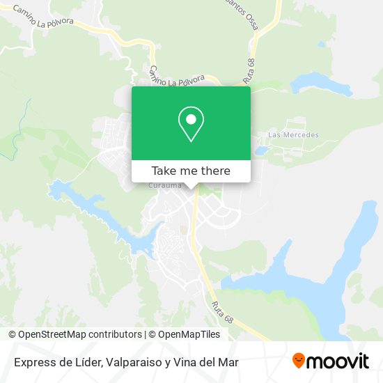 Express de Líder map