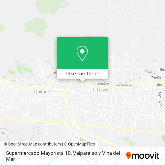 Supermercado Mayorista 10 map