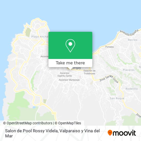 Salon de Pool Rossy Videla map