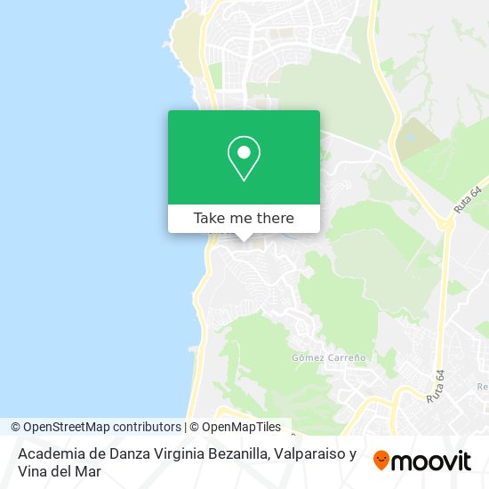 Academia de Danza Virginia Bezanilla map