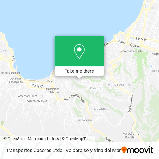 Transportes Caceres Ltda. map