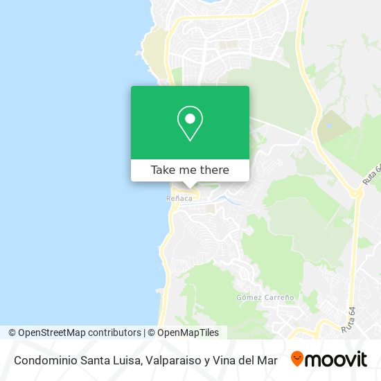 Mapa de Condominio Santa Luisa