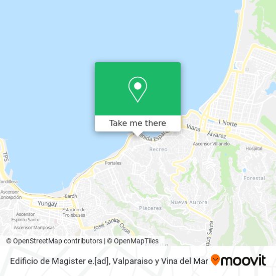 Edificio de Magister e.[ad] map