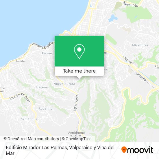 Mapa de Edificio Mirador Las Palmas