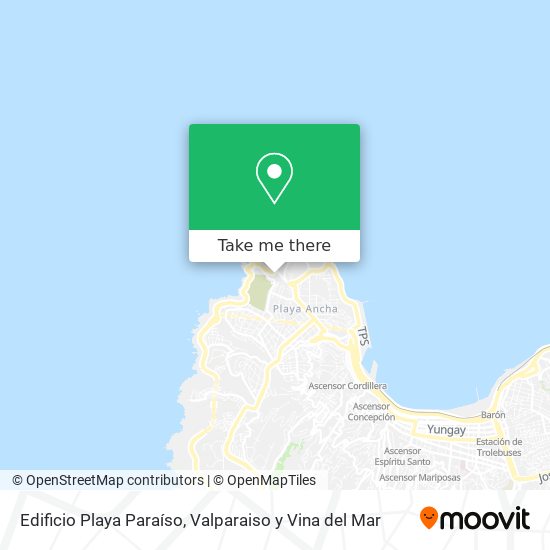 Mapa de Edificio Playa Paraíso