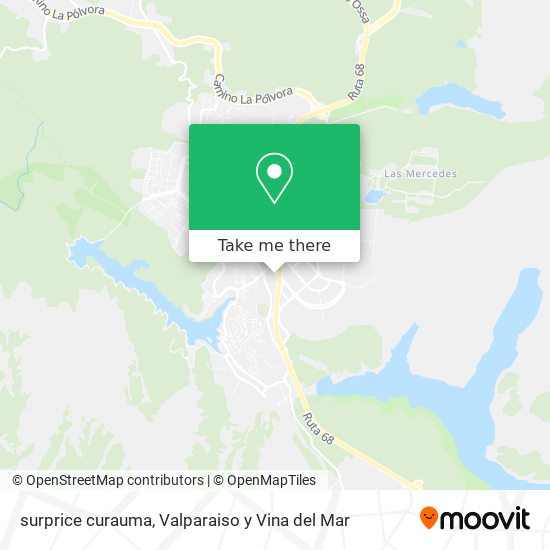 surprice curauma map