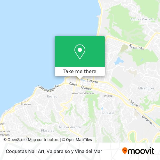 Mapa de Coquetas Nail Art
