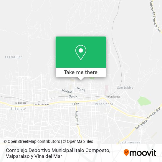 Complejo Deportivo Municipal Italo Composto map