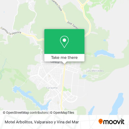 Mapa de Motel Arbolitos