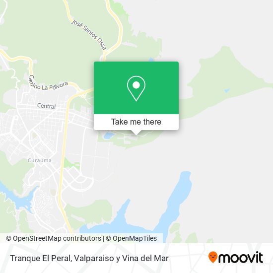 Mapa de Tranque El Peral