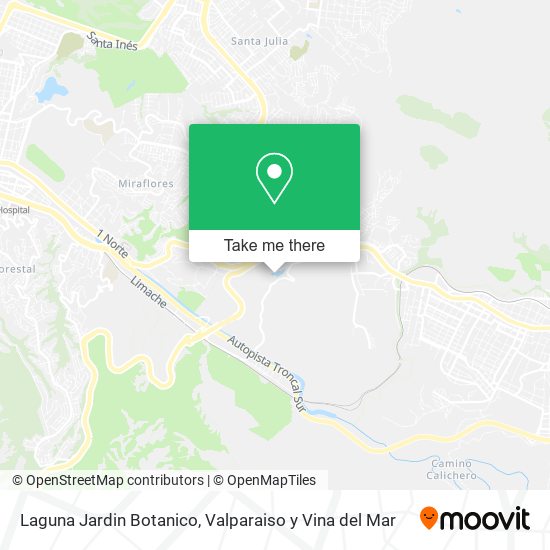 Laguna Jardin Botanico map