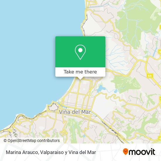 Mapa de Marina Arauco