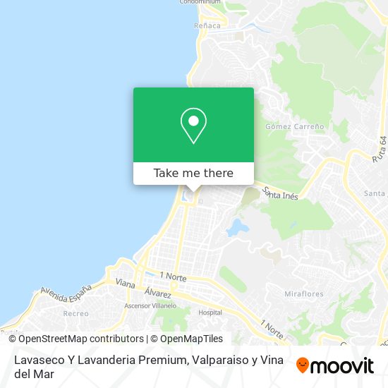 Lavaseco Y Lavanderia Premium map