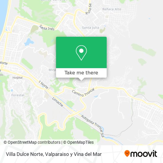 Villa Dulce Norte map