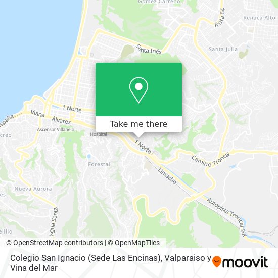 Colegio San Ignacio (Sede Las Encinas) map