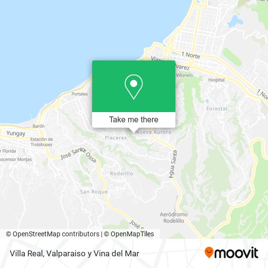Mapa de Villa Real
