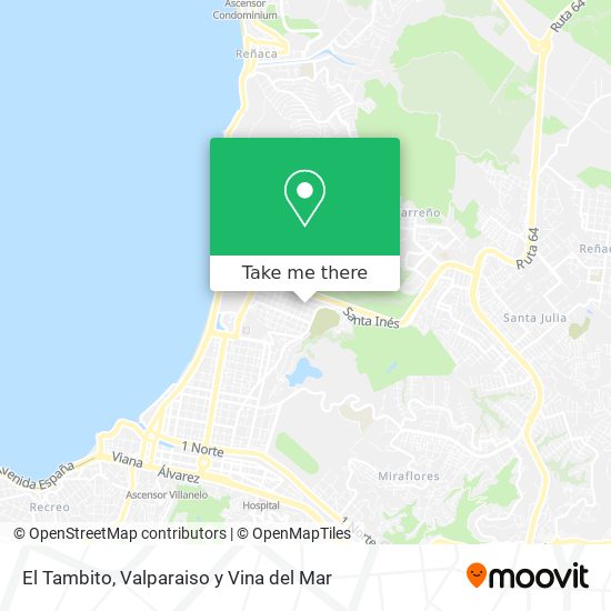 Mapa de El Tambito