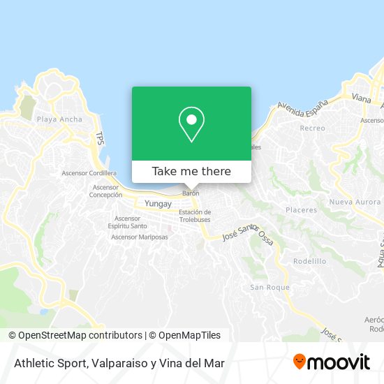 Athletic Sport map