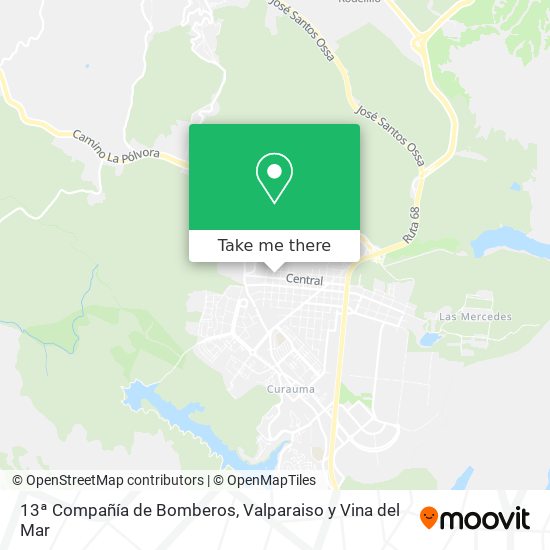 13ª Compañía de Bomberos map