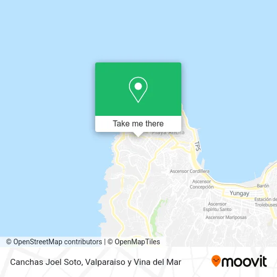 Mapa de Canchas Joel Soto