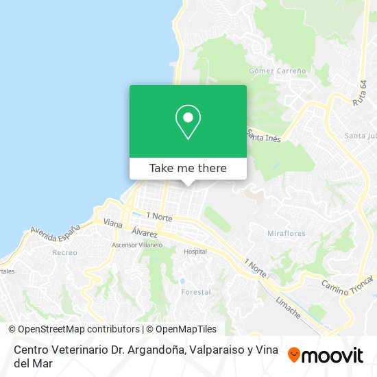 Centro Veterinario Dr. Argandoña map