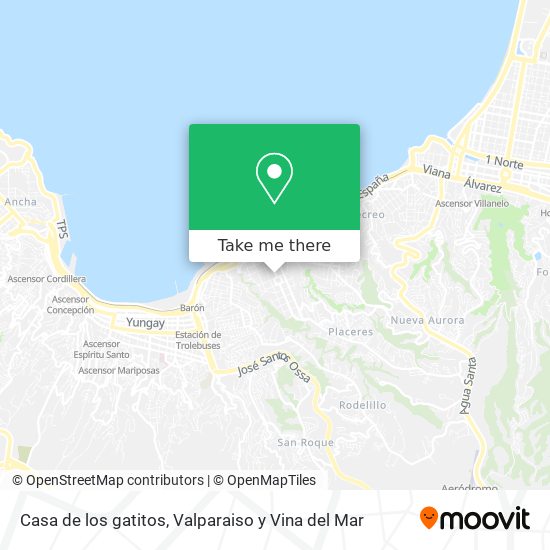 Casa de los gatitos map