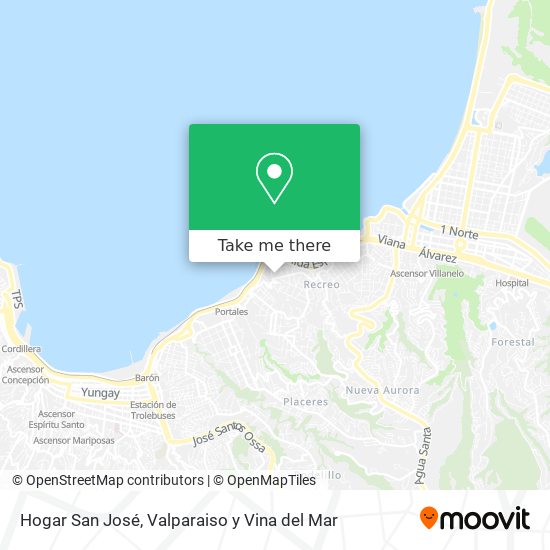 Hogar San José map