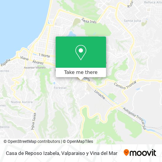 Casa de Reposo Izabela map