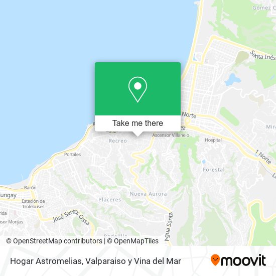 Mapa de Hogar Astromelias