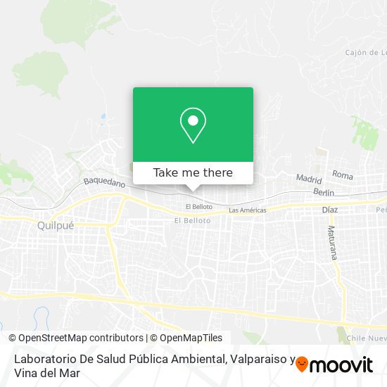 Laboratorio De Salud Pública Ambiental map