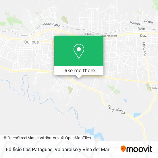 Edificio Las Pataguas map