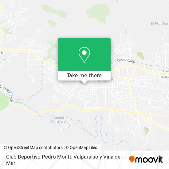 Club Deportivo Pedro Montt map